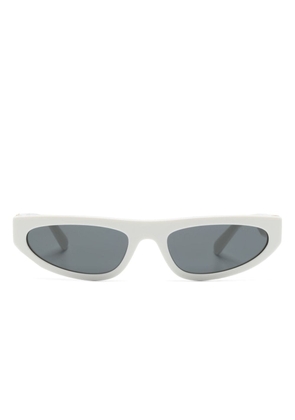 Miu Miu Eyewear Miu Glimpse cat-eye sunglasses - White