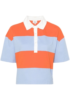 Woolrich Rugby striped polo shirt - Blue