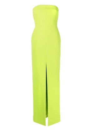 Solace London strapless maxi dress - Green