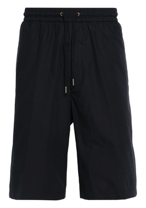 Paul Smith drawstring-waist organic-cotton shorts - Blue