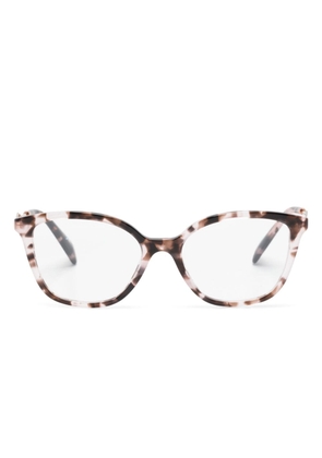 Prada Eyewear tortoiseshell cat-eye glasses - Pink