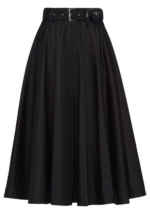 Prada Re-Nylon pouch-embellished miniskirt - Black