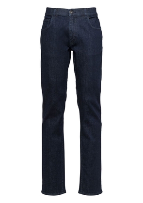 Prada mid-rise tapered jeans - Blue