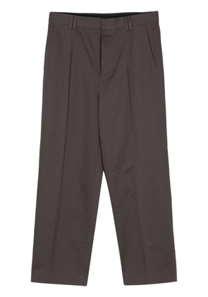 Paul Smith mélange-effect tailored trousers - Grey