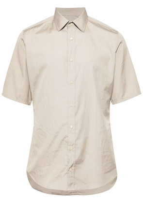 Gucci short-sleeve cotton shirt - Neutrals