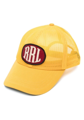 Ralph Lauren logo-appliqué mesh cap - Yellow
