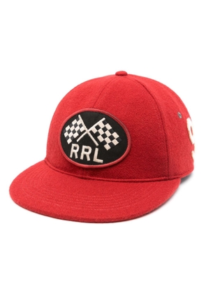 Ralph Lauren RRL appliqué-logo felted cap - Red