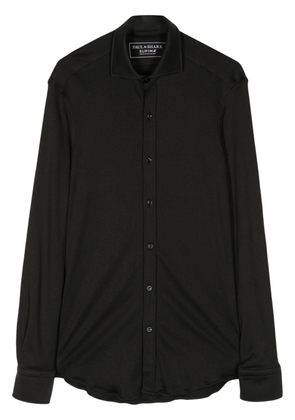Paul & Shark long-sleeve cotton shirt - Black