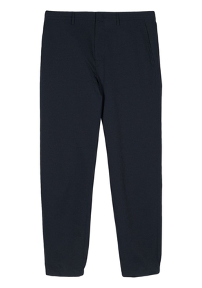 PS Paul Smith checked tapered trousers - Blue
