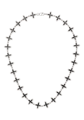 DARKAI Clover diamond necklace - Silver