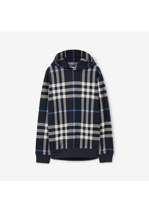 Burberry Check Cotton Hoodie