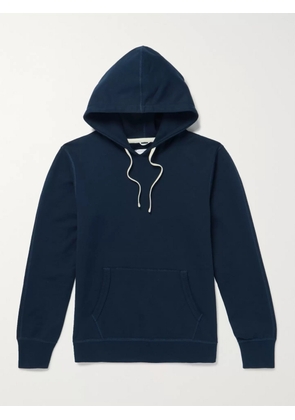 Reigning Champ - Loopback Cotton-Jersey Hoodie - Men - Blue - XS