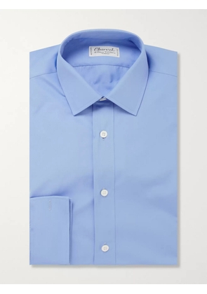 Charvet - Blue Cotton Shirt - Men - Blue - EU 38