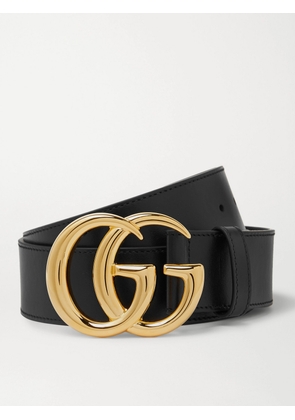 Gucci - 4cm Marmont Leather Belt - Men - Black - EU 80
