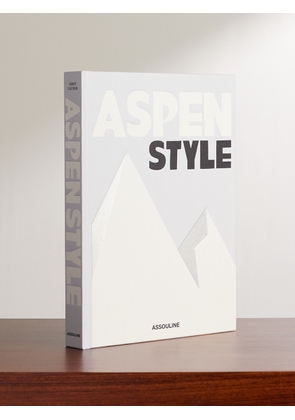 Assouline - Aspen Style Hardcover Book - Men - Gray