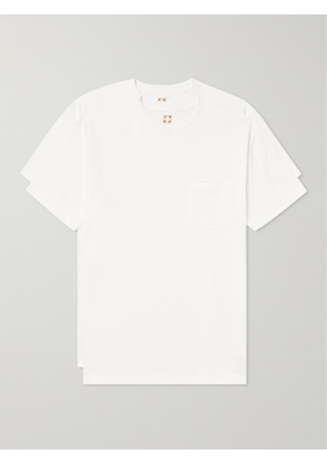 Beams Plus - Two-Pack Cotton-Jersey T-Shirts - Men - White - S