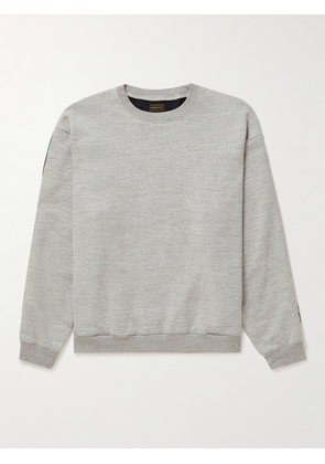 KAPITAL - Patchwork Cotton-Jersey Sweatshirt - Men - Gray - 1
