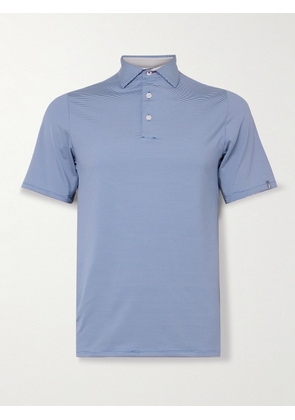 Kjus Golf - Soren Slim-Fit Striped Stretch-Jersey Golf Polo Shirt - Men - Blue - IT 46