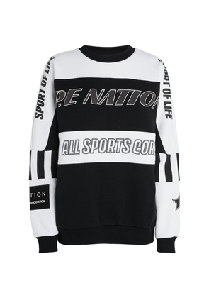 P. E Nation Graphic Track Record Sweatshirt