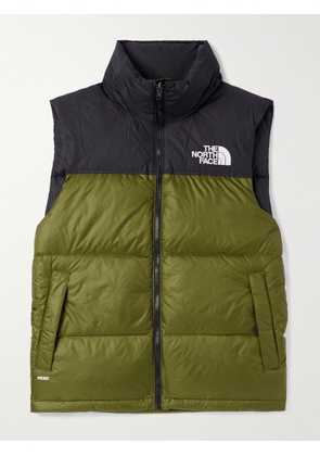 The North Face - 1996 Retro Nuptse Quilted Shell Hooded Down Gilet - Men - Green - S