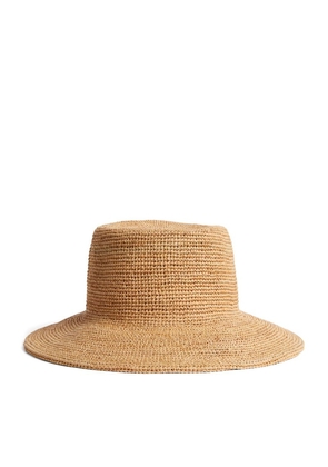 Lack Of Color Raffia Inca Bucket Hat