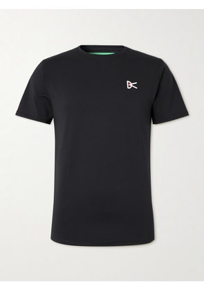 DISTRICT VISION - Logo-Print Stretch-Jersey Running T-Shirt - Men - Black - S