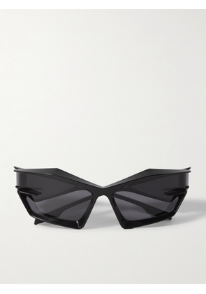 Givenchy - GV Cut Acetate Sunglasses - Men - Black