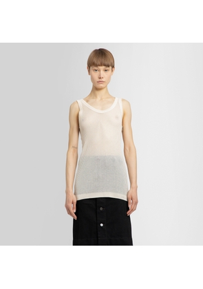 LEMAIRE WOMAN OFF-WHITE TANK TOPS