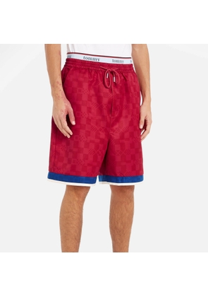 Tommy Jeans Collection Flag Checkerboard Shell Shorts - S