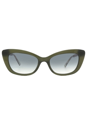 Kate Spade Green Shaded Cat Eye Ladies Sunglasses MERIDA/G/S 01ED/9K 54
