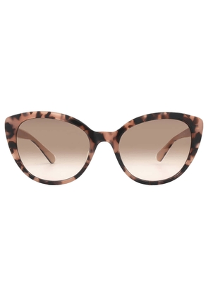 Kate Spade Brown Pink Gradient Cat Eye Ladies Sunglasses AMBERLEE/S 0HT8/M2 55