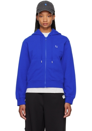 ADER error Blue Significant Patch Hoodie