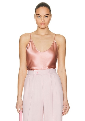 L'AGENCE Lexi Camisole in Rose Tan - Rose. Size S (also in ).