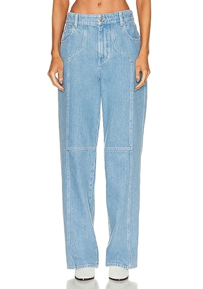 Isabel Marant Etoile Valeria Pant in Light Blue - Blue. Size 38 (also in 40, 42).
