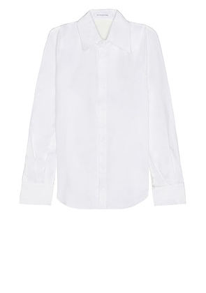 Bianca Saunders Row Back Shirt in White - White. Size L (also in M).