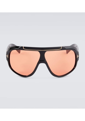 Tom Ford Rellen shield sunglasses