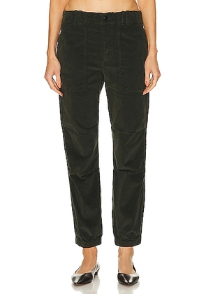 Citizens of Humanity Agni Utility Pant in Seaweed Corduroy - Dark Green. Size 29 (also in 30, 34).