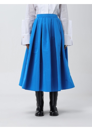 Skirt ALEXANDER MCQUEEN Woman colour Blue 1