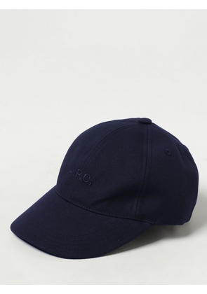 Hat A.P.C. Men colour Blue