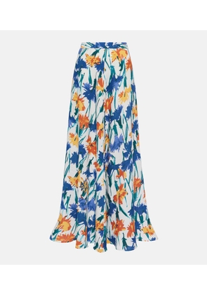 Diane von Furstenberg Florencia floral maxi skirt