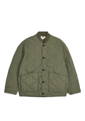Quilted Liner Jacket - Green