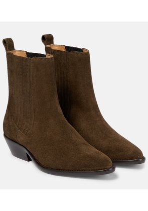 Isabel Marant Delena suede ankle boots