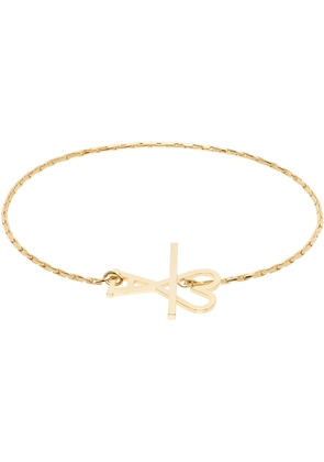 AMI Paris Gold Ami de Caur Chain Bracelet