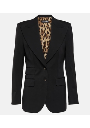 Dolce&Gabbana Wool-blend blazer