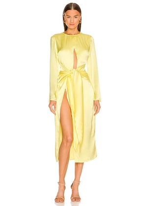 Atoir The Aries Dress in Yellow. Size XS.