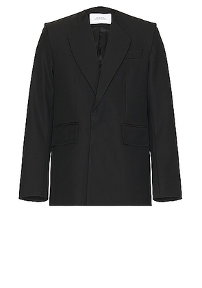 Bianca Saunders Slimaz Jacket in Black - Black. Size L (also in M, S, XL/1X).