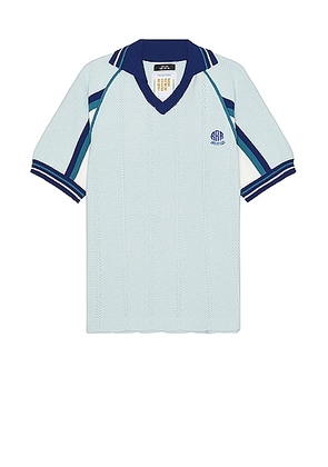 rice nine ten Knitting Soccer Jersey in Light Blue - Baby Blue. Size 1 (also in 2).