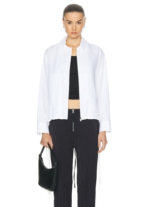 Proenza Schouler Emerson Jacket in White - White. Size L (also in M, S, XS).