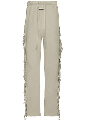 Fear of God Fringe Sweatpant in Paris Sky - Grey. Size L (also in M, XL/1X).