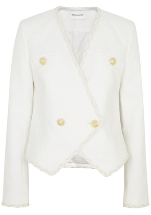 Rebecca Vallance Clarisse Bouclé Cotton-blend Jacket - Ivory - 10 (UK10 / S)